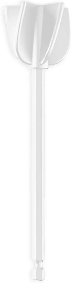 Galyacht 732141599425 White Helix Paint Mixer Drill Attachment Epoxy Paddle For Plaster