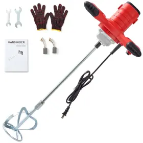 2300w Ganggend 780854345990 Handheld Electric Concrete Mixer Portable Cement With 6