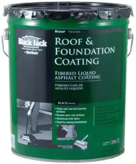 Gardner-gibson 445025036048 Roof And Foundation Coating Exterior Black 4.75 Gl Brand Jack