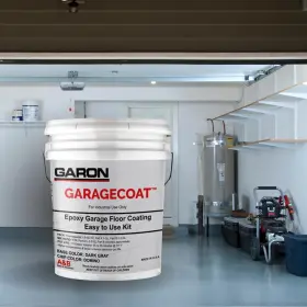 71100 Garon Products Inc. Garagecoat Epoxy Garage Floor Coating 6 Gal Kit