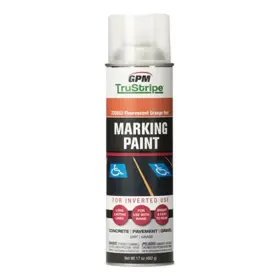 Invmrk-11 Gpm Trustripe 17 Oz Fluorescent Orange Red Inverted Marking Paint Aerosol