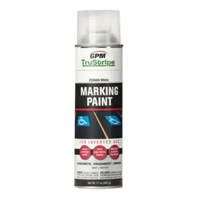 Invmrk-19 Gpm Trustripe 17 Oz White Inverted Marking Paint Aerosol Spray