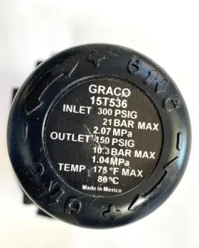 15t536 Graco 3/8 Npt Air Regulator Open Box