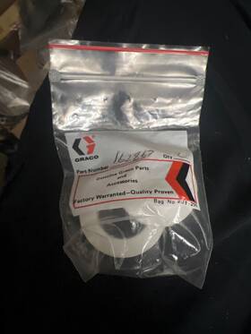 Graco 162-867 2pc New Teflon Flange Packing For Spray Gun