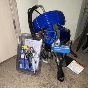 17c390 Graco Ultimate 390 Airless Paint Sprayer Electric 0.6hp 50ft Hose Spray Gun
