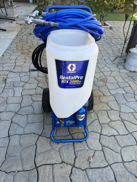 Graco 17h574 2023 Rtx2000pi Texture Sprayer Low Hours