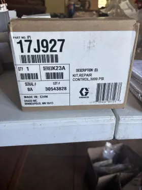 17j927 Graco Genuine Pressure Control Kit For Finishpro Gx And Prox Sprayers
