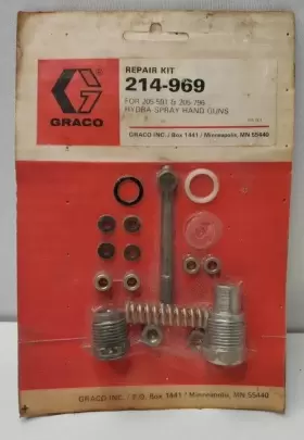 206-938 Graco 214-969 Hydra Spray Hand Gun Repair Kit