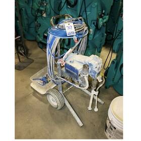 Graco 233960 Ultra Max Ii 695 Electric Airless Cart Sprayer 50ft Hose 3300psi 5gal