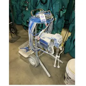 233960 Graco Ultra Max Ii 695 Electric Airless Cart Sprayer 50ft Hose 3300psi 5gal