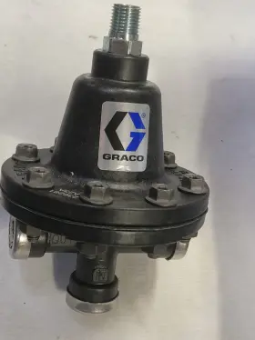 236281 Graco Low Pressure Fluid Regulator 3-100 Psi 1/4 Inch Ports Nos Free Ship