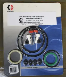 238286 Graco Genuine Pump Seal Repair Kit For 5 1 Ratio Fire-ball Pumps