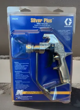 246240 Graco Silver Plus Airless Spray Gun 5000 Psi