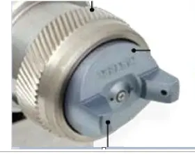 24b545 Graco Air Cap With Locating Pin For Airpro Automatic Conventional Guns