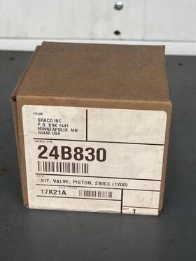 Graco 24b830 Piston Valve Kit - Brand New Sealed In Box