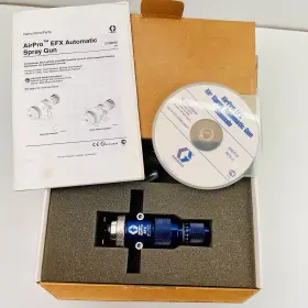 24b863 Graco Airpro Efx Auto Air Spray Gun With Manifold Hitech 0.028 Sst Ultra Precision