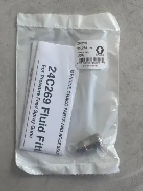 24c269 Graco Fluid Fitting For Pressure Feed Spray Guns Genuine Oem Part