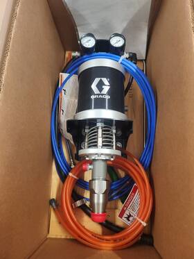 Graco 24f156 Merkur Es 30 1 Wall Mount Spray Package With Performaa 50 Gun And Hoses