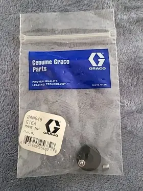 24n648 Graco G16a Kit Knob Valve Es On/off As. New