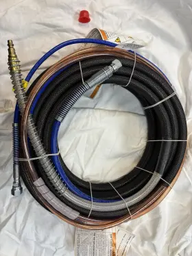 24u578 Graco Super Flex Fluid And Air Hose 25 Foot For Assist System