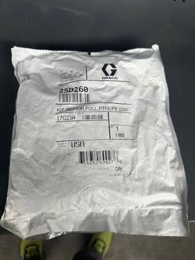 Graco 25d260 Repair Kit Xtreme 220cc - Tfe/pe