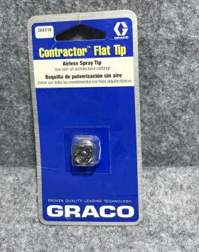 269319 Graco 269715 Contractor Flat Tip Airless Spray 3943 Box 1