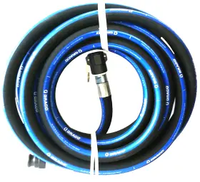 27a004 Graco 50ft Lengh Toughtek Paint Spray Hose 1-3/8 Inch Cmlk