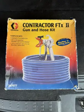 287077 Graco Contractor Ftx Ii Spray Gun And Hose Kit