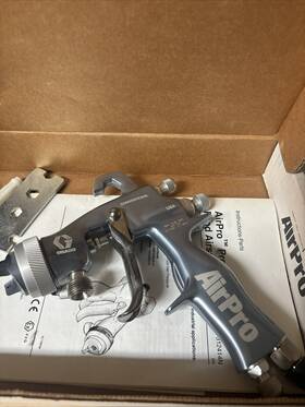 Graco 288966 Airpro Air Spray Finishing Gun And Extra Tips