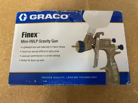 289259 Graco Finex Mini-hvlp Gravity Gun New Open Box