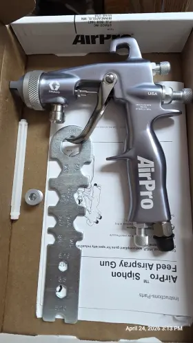 289992 Graco Airpro Air Spray Gun Conv. 0.070 Inch 1.8 Mm Nozzle Without Cup