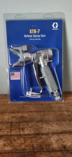 4-finger Graco 633955236004 Xtr7 Airless Spray Gun 7250 Psi Trigger Nip