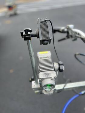 Graco 65473 Line Laser Pointer Dot Striping Paving Sealcoating Titan Lazer Guide
