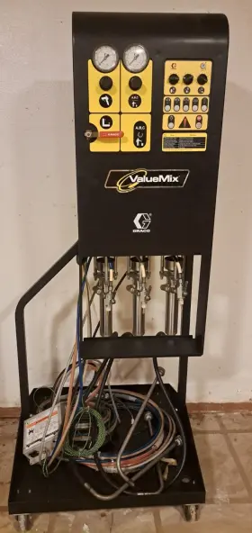 233126 Graco D01a Valuemix Proportioner Model Series Value Mix Three Component