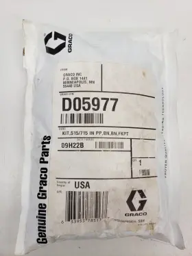 D05977 Graco Pump Service Kit 515/715 In Pp Bn Fkpt