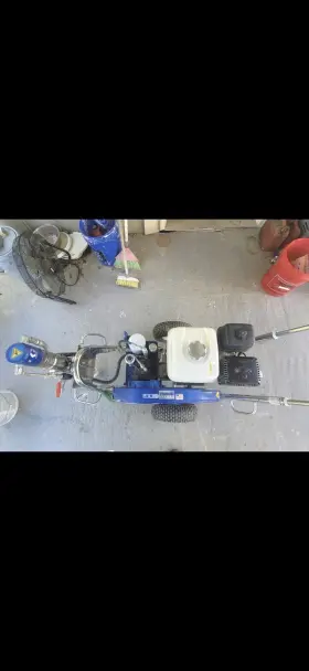 Gh-675 Graco Dutymax Gh 675 Gas Airless Paint Sprayer Cart Frame Blue Commercial