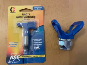 Ltx623 Graco Rac X Switchtip For Latex Plus Blue Tip Guard