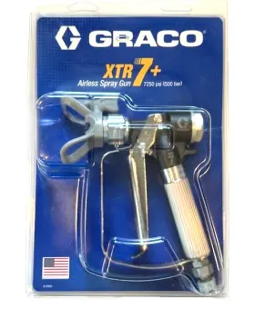 4-finger Graco Xtr724 Xtr7 Airless Spray Gun Round Handle Trigger With 519 Tip