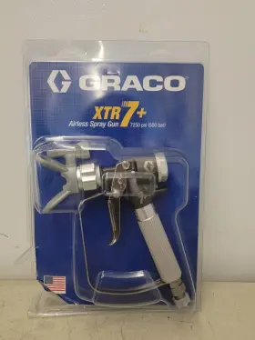 4-finger Graco Xtr725 Xtr7 Airless Spray Gun Round Handle Trigger New 7250 Psi