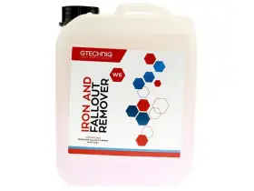 Gtechniq 680750761118 W6 Iron And General Fallout Remover For Paint Wheels - 5l 5 Liters