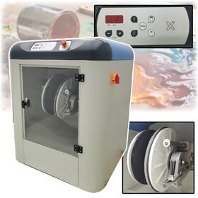 Haywhnkn 154054a Fully Automatic Rotary Paint Mixer Auto Stop Speed Control Max 200r/min W Panel