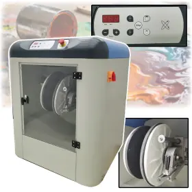 154054a Haywhnkn Fully Automatic Rotary Paint Mixer Auto Stop Speed Control Max 200r/min W Panel