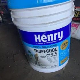 He887hs073 Henry He887b1216 Tropi-cool Roof Coating 5 Gallon