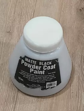 93306 Hft New 16 Oz. Matte Black Powder Coat Paint Finish Protects Against Corrosion