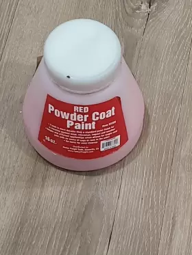 93309 Hft New 16 Oz. Red Powder Coat Paint Finish Protects Against Corrosion