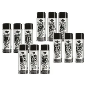 Ht-1824 Hi-tech Aerosol Enamel Spray Paint Semi-gloss Black Case Of 12