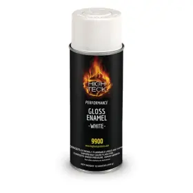9900 High Teck Products 813834012954 Performance Series Enamel 12 Oz Aerosol Can Gloss White