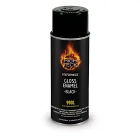 9901 High Teck Products 813834012961 Performance Series Enamel 12 Oz Aerosol Can Gloss Black