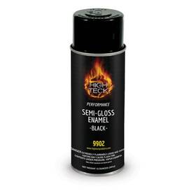 High Teck Products 813834012978 9902 Performance Series Enamel 12 Oz Aerosol Can Semi-gloss Black