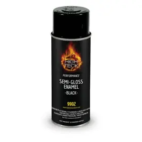 9902 High Teck Products 813834012978 Performance Series Enamel 12 Oz Aerosol Can Semi-gloss Black